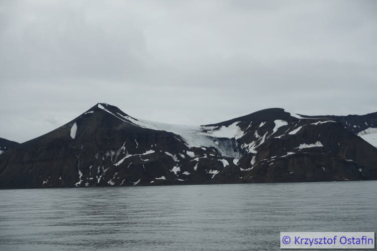 Bevanbreen glacier