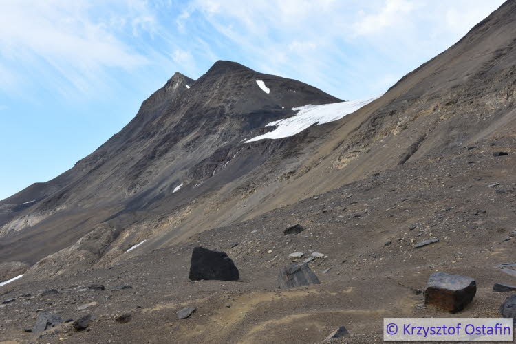 Kanebreen glacier